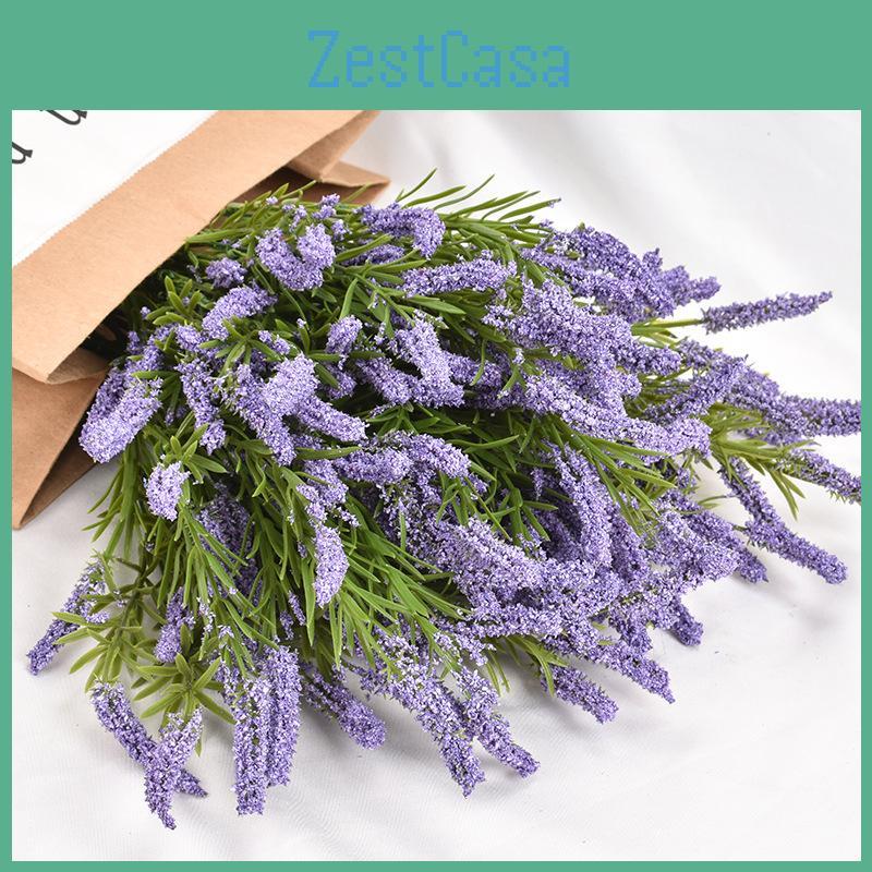 Angustifolia Simulation Lavandula Flowers For Rural And Decoration Home