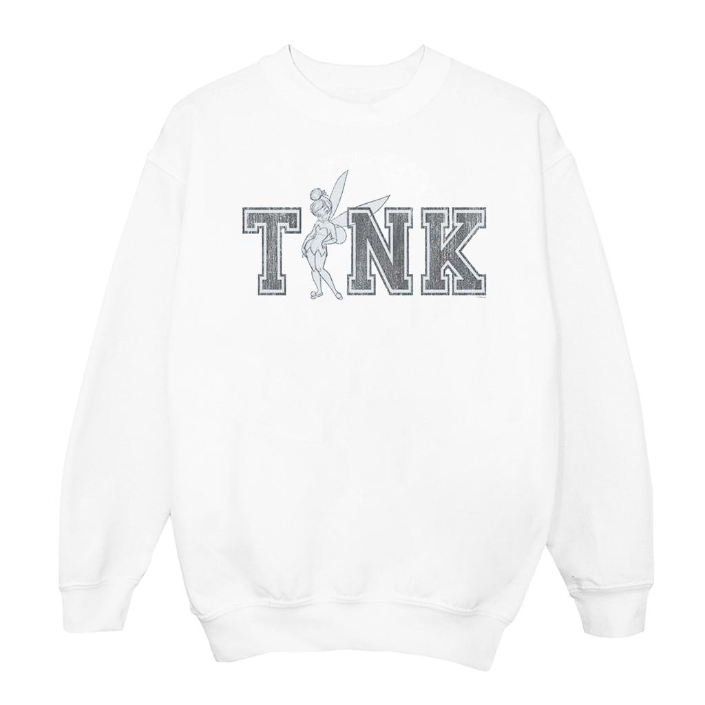 Disney Womens/Ladies Tinker Bell Collegiate Tink Sweatshirt