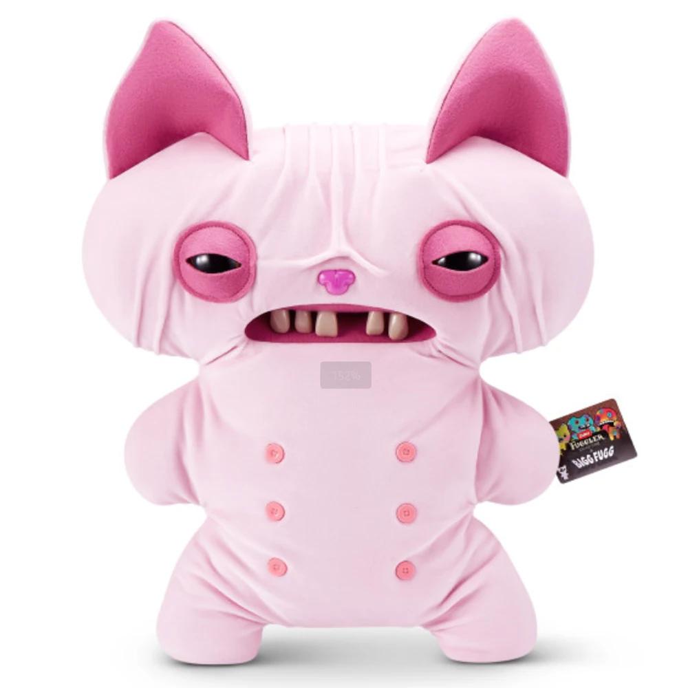 47cm Funny Ugly Teeth Monster Plush Toy Kawaii Soft Pillow Doll Gift Hairless Cat Style