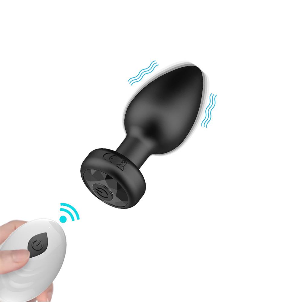 App Remote Vibrator Anal Plug Adult Products Wholesale Wireless Remote Control App Anal Plug Vibration Masturbation Silicone