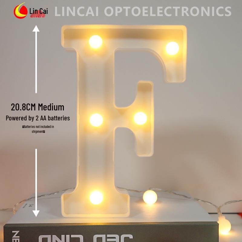 LED Alphabet Light Signs for 'Marry Me' Proposals and Birthdays – 26 Luminous Letters