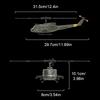 Non-Toxic Rc Helicopter 2.4G Rc Mini Plane 6Ch With Camera Hd 8K Wifi Fpv Dron Aircraft Rc Airplane Toys For Children Kids Adults Xmas Gifts