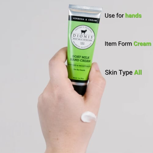 Set de 5 cremas de manos de leche de cabra Dionis (Edición limitada)