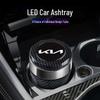 Kia EV5/K5 2025 High Flame Retardant Car Ashtray with Lid and Light