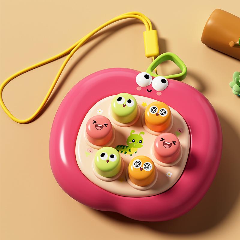 Whack-a-Mole Finger Press Toy: Interactive Early Education for Toddlers