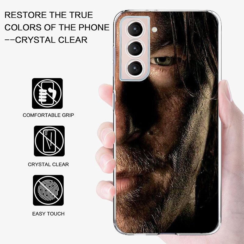 The Walking Dead Man Phone Case For Samsung A17 A56 A36 A26 A16 A55 A35 A25 A15 A05S Galaxy A71 A51 A41 A31 A21S A70 A50 A40 A30