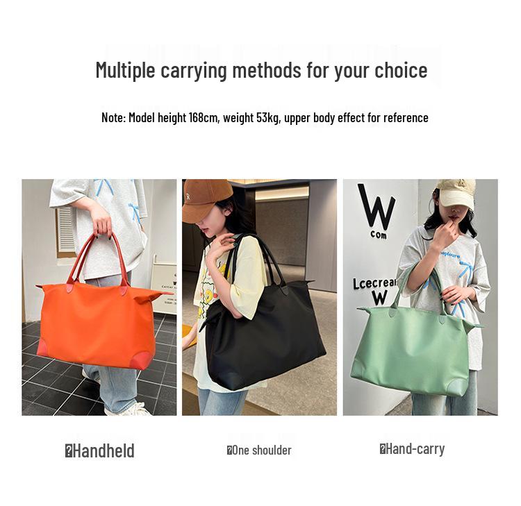 Minimalistische Umhängetasche mit großem Fassungsvermögen für Reisen und Fitnessstudio