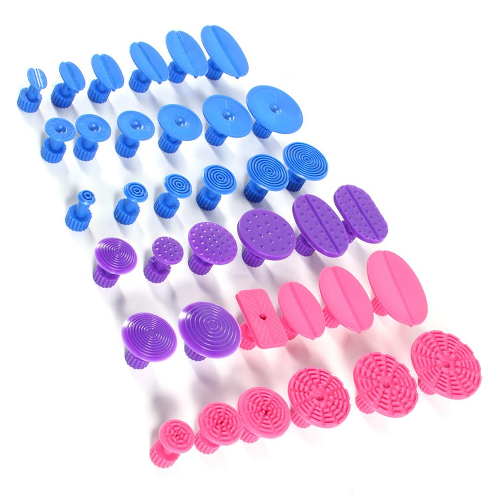 36PCS Auto Car Body Paintless Dent Repair Tools Glue Puller Tabs Removal Kits