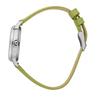 Oui & Me Fleurette Green Leather Strap White Dial Quartz ME010379 Women's Watch