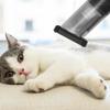 Aspirador de Pelo de Gato Escova Elétrica para Animais de Estimação Aspirador para Queda de Pelo Multifuncional Pequenos Animais Ferramenta de Limpeza Removedor de Fiapos Portátil Para