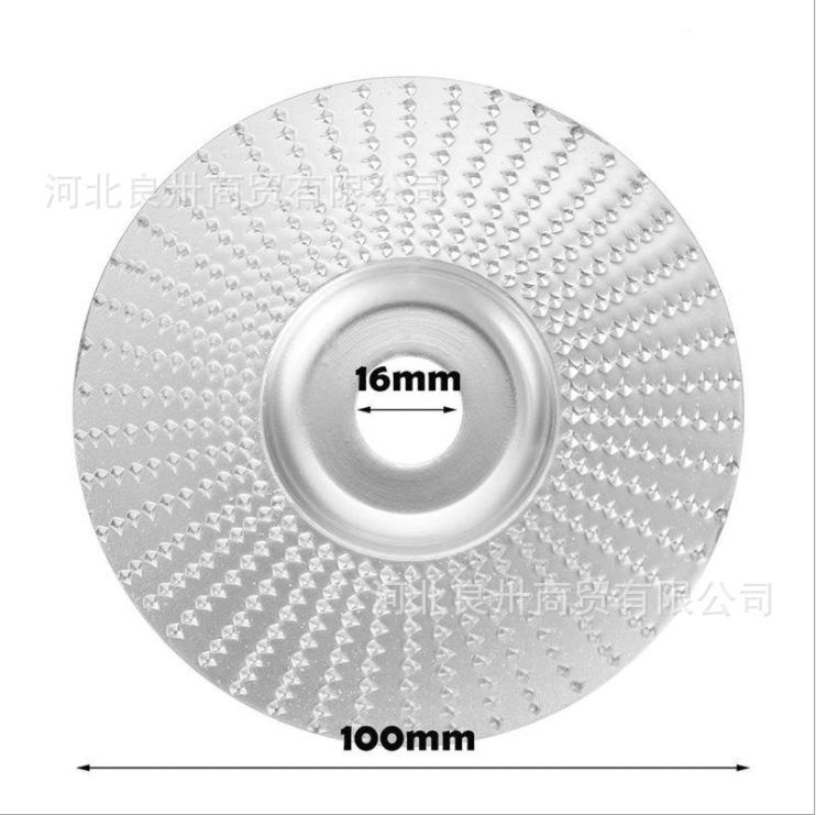 Angle Grinder Woodworking Sanding Disc - Flat Abrasive Wheel for Shaping and Grinding