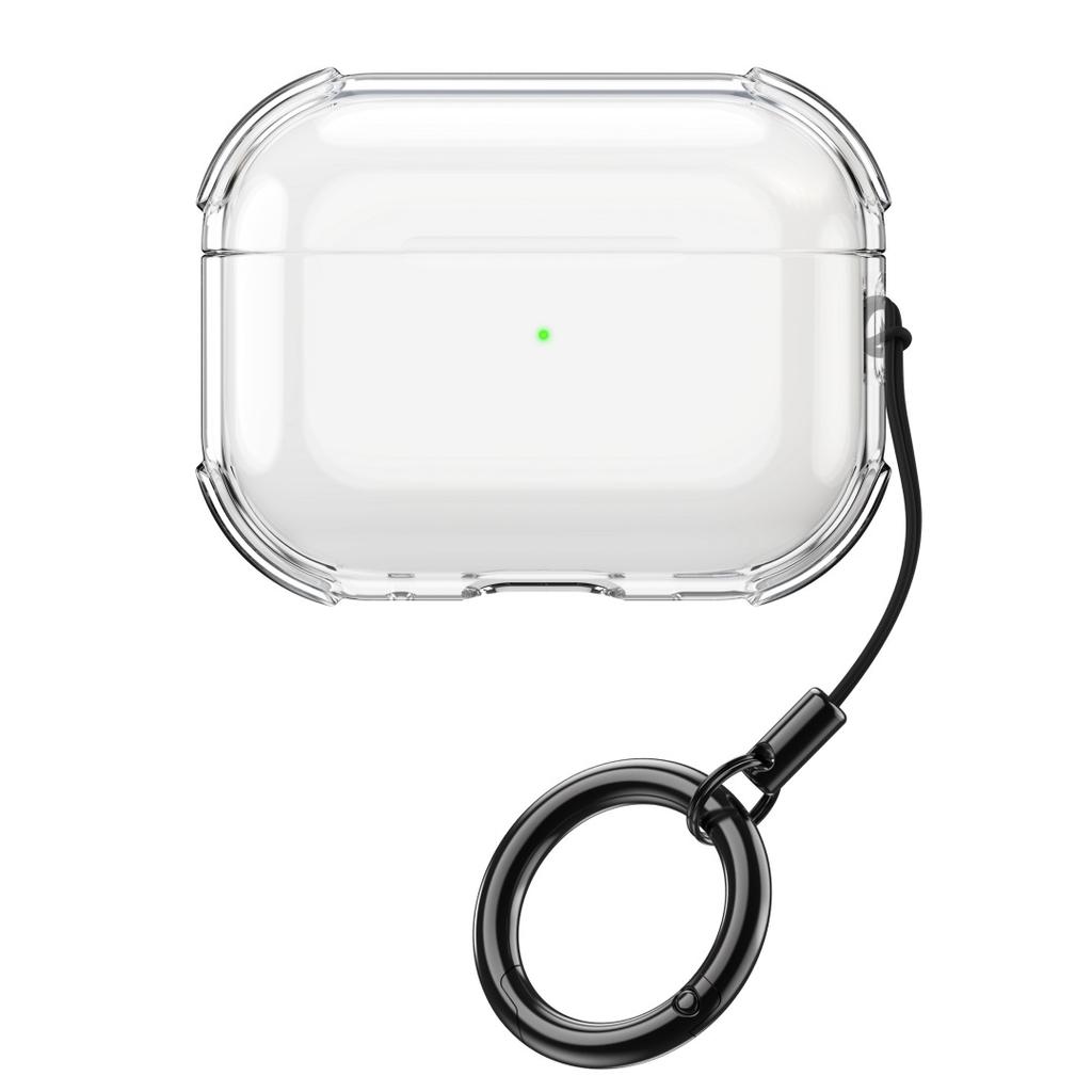 For AirPods Pro 3rd Generation Case 2025 Soft TPU with Ring Keychain &Cleaner Kit Accessories Protecitve Cover For AirPods Pro 3