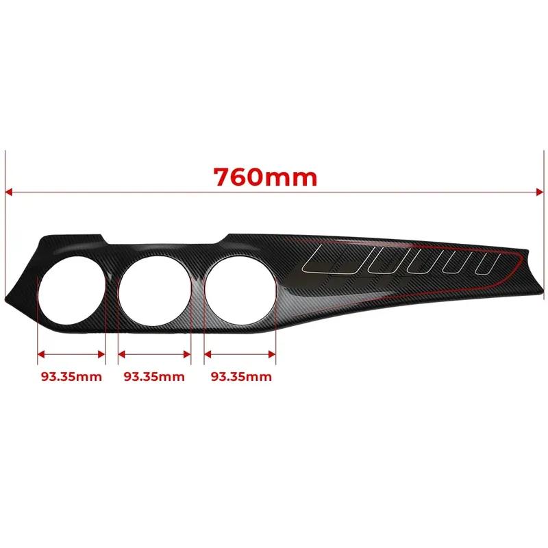 LHD Is Used for Mercedes-Benz C117 CLA X156 GLA Modified Central Control Instrument Panel Trim 2013-2018