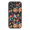 For iPhone 17 Pro Max Case Colorful Cartoon Pattern Soft Silicone Lanyard Cover For iPhone 16 Pro Max Cover iPhone 15 14 13 12 11 16E Air