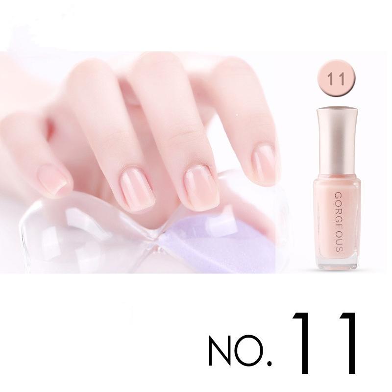 New Jelly Nail Polish Candy Nude Quick Drying Translucent Jelly Nail Polish