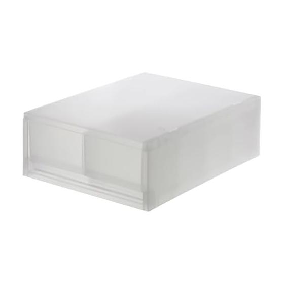 MUJI Polypropylene Small Items Storage Case Medium 2 Drawers 83831806