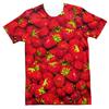 Mode 3D-bedrucktes Frucht-T-Shirt für Herren Gemüse-Grafik-T-Shirt Tops Damen Sommer Rundhals Kurzarm Street-T-Shirts