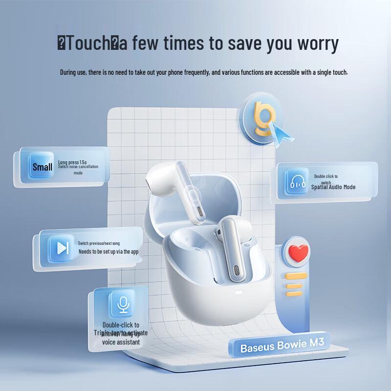 Baseus Bowie M3 True Wireless Earbuds