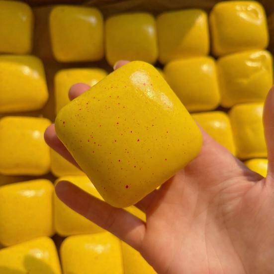 Squeeze Toy Stress Relief PU Material Soft Slow Rebound Decompression Toy 3D Toast Bread Sensory Fidget Toy