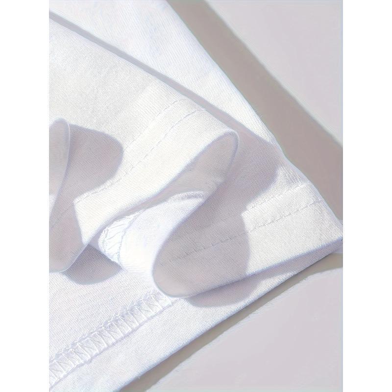 European size Men'S HELLO 60 Pattern Summer Casual Short Sleeve T-Shirt