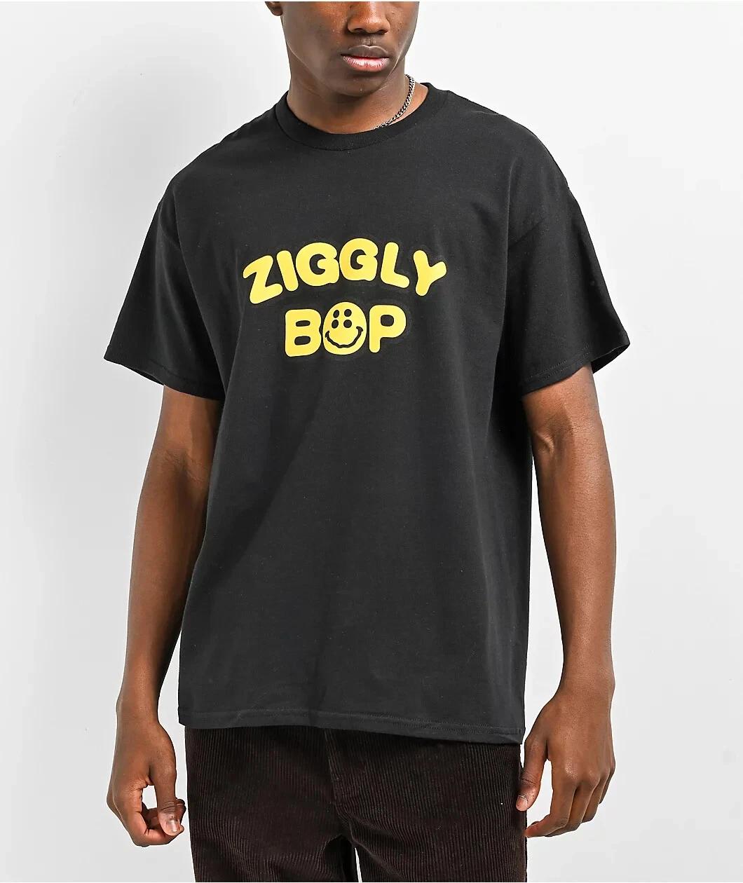 

D Aydrian Harding Ziggly Bop Вижу двойное Черная футболка Новая XL XL