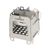 Lixada BBQ Stove, Camping Stove, Stainless Steel, Wood-Fired Stove, No Fuel Required, Easy Assembly, Lightweight, Foldable, Storage Bag, for Outdoor C