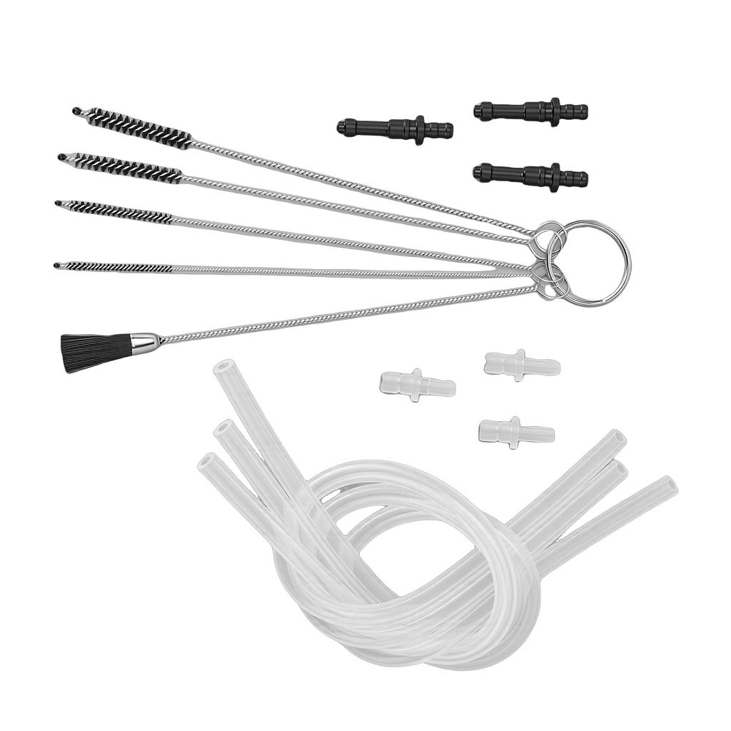 Set Tubo del Latte per Macchina da Caffè Jura Completamente Automatica Tubi del Latte per Caffè con Connettori Spazzole per Tubi