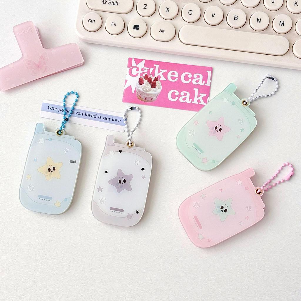 Monvkaka Acrylic Magnetic ID Card Holder with 1-Inch Photo Slot