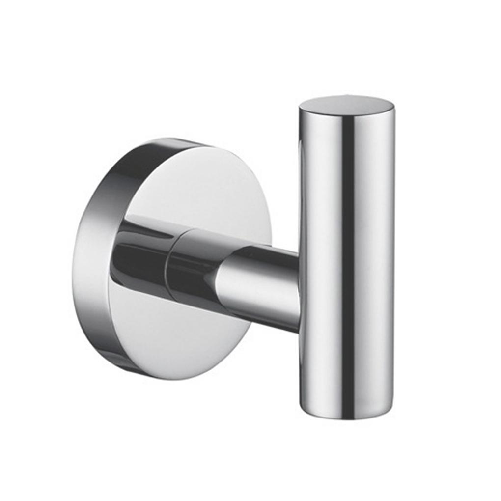 

304 Stainless Steel Coat Hooks Wall Mounted White Towel Hook Anti-rust Durable Tools in Boxes Packages Used for Bathroom Kitchen
