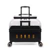 Dog Cat Transparent Bubble Carrier Airline Approved Hard Shell Portable Rolling Luggage Travel Case Dog Stroller Dog Car