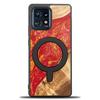 Bewood Unique Case for Motorola Edge 40 Pro - Neons - Paris with MagSafe