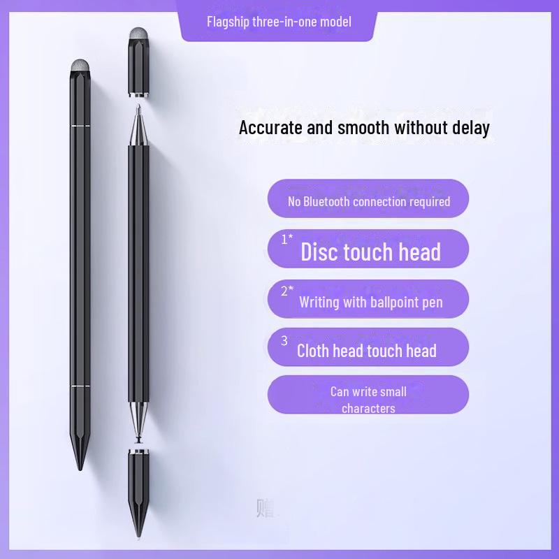 

Универсальный емкостный стилус с магнитной присоской и сменным наконечником для планшетов и телефонов Apple, Samsung и Android