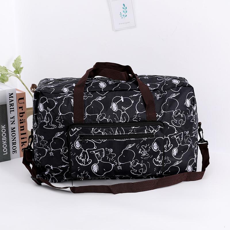 Cartoon Travel Bag Large Capacity Folding Luggage Travel Handbag Luggage Bag Nylon Waterproof Storage Bag Travel Bag