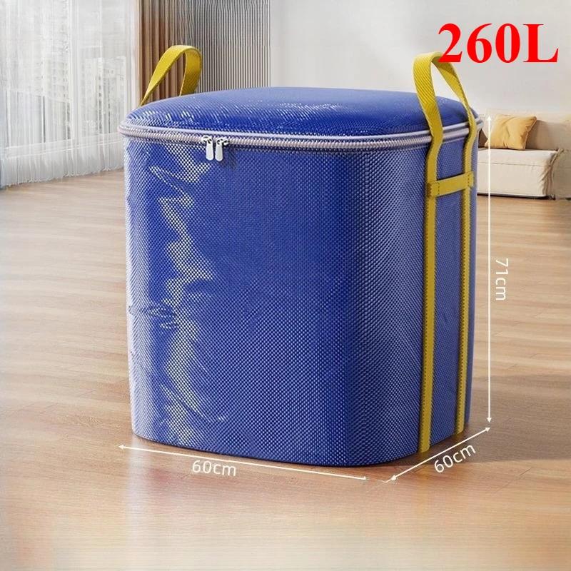 Extra Large Capacity Woven Storage Bags - Durable Heavy-Duty Organizers for Clothes, Quilts, Bedding,Shipping & Relocation Needs