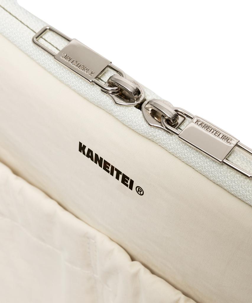 Kaneitei Napoli Laptop Pouch (Ecru) / Recycled