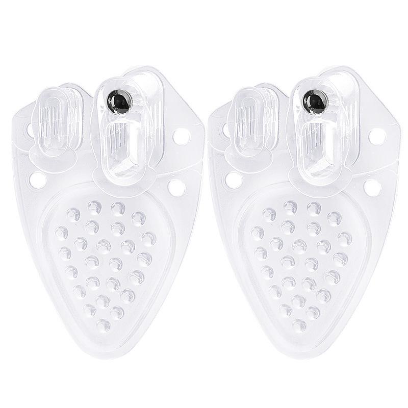 A-word Thumb Eversion Toe Splitter Magnet Shock Absorption Massage Clip Foot Forefoot Pad with Hole Thickened Foot Splitter