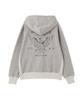 VINTAGE ZIP UP HOODIE Men's XL 020 Gray 783-5231008