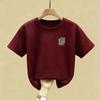Kids Cotton Loose Short Sleeve T Shirt Summer Round Neck Top For Boys And Girls Fashion Casual Wear