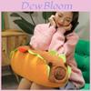 Adorable Capybara Hot Dog Plush Pillow Soft Cuddly Water Pig Stuffed Animal Gift