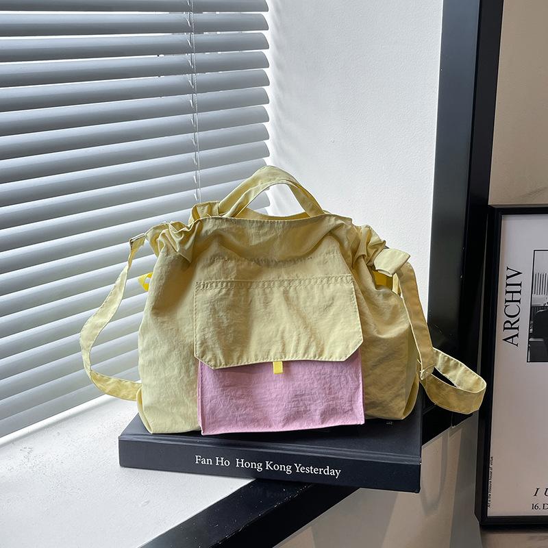 Nylon Cloth Casual Tote Bag Women's 2025 Spring and Summer New Large-capacity Fashion Shoulder Bag Messenger Bag