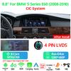 8.8" Wireless Carplay Auto Car Radio For BMW 5 Seires E60 LHD 2006-2012 CCC CIC System Android 13 GPS Multimedia Video Player FM BT