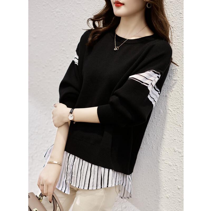 

Firstview Women s Versatile Long-Sleeve Sweater F21C12310 One Size