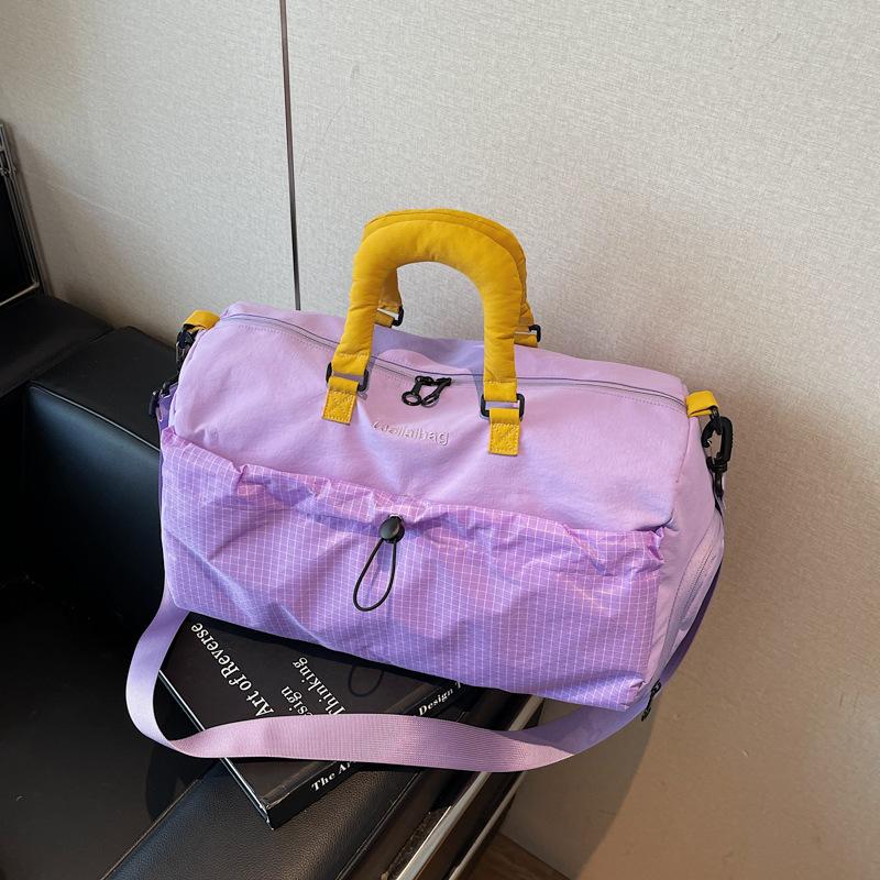 Travel Bag, Large Capacity, Short Distance Luggage Bag, Fashionable Sports, Fitness, Yoga Bag, Women's and Men's Swimming Bag, Multifunctional