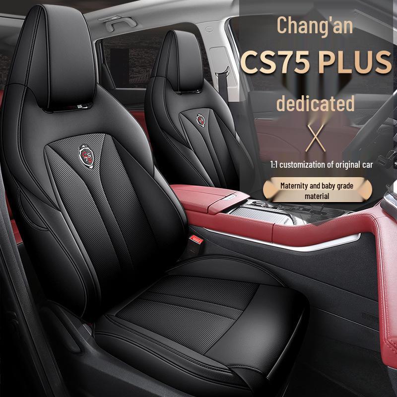 2021-2024 Changan CS75 PLUS Car Seat Covers, Full Coverage, Integrated Headrest