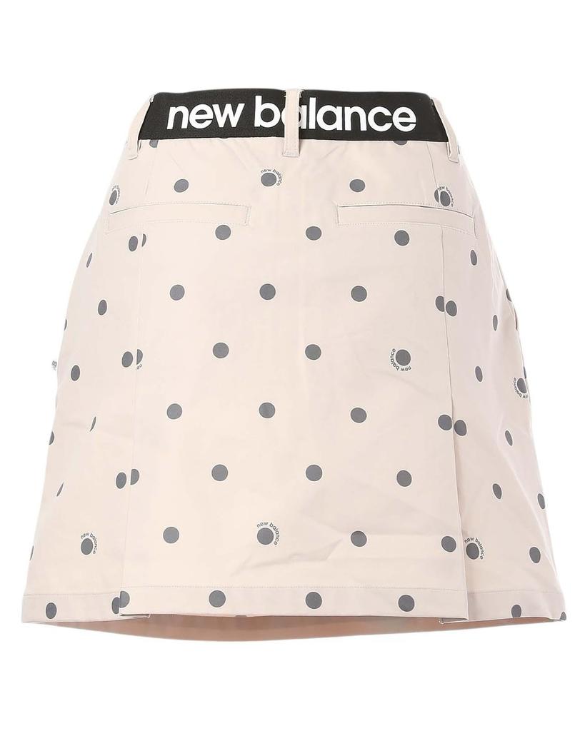 New Balance Golf Skirt Polka Dot 2 Women's (4-Way Stretch, Pattern) / 012-5134505 041_Beige [L]