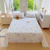 100% Cotton Floral Printing Bed Sheet Comfortable Skin Friendly Queen Flat Sheets for Bed High Quality Pure Cotton Bedsheet King