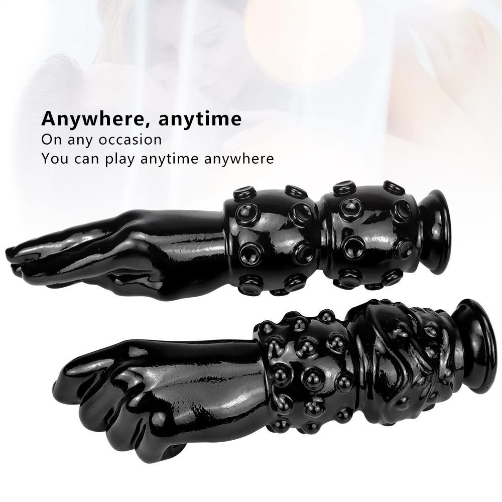 Large Penis Fist Huge Dildo Suction Big Hand Anal Stuffed G-spot Butt Plug Masturbate Anal Plug Sex Toys For Men Women