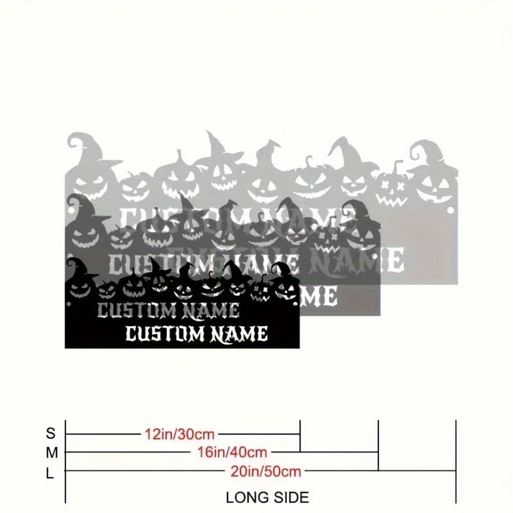 

Evil Pumpkin Zombie Halloween Metal Wall Art Bohemian Spooky Home Decor Metal Sculpture