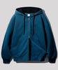 Jemut Stone Heavyweight Two-Way Zip-Up Hoodie 6 Types Teal Blue Kjhd2474