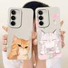Für Realme C83 Niedliche Katze Blume Cartoon Handyhülle Für Realme C83 C 83 5G Weiche Silikonhüllen Stoßfänger